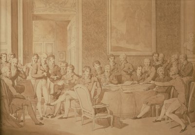 The Congress of Vienna, 1815 by Jean Baptiste Isabey